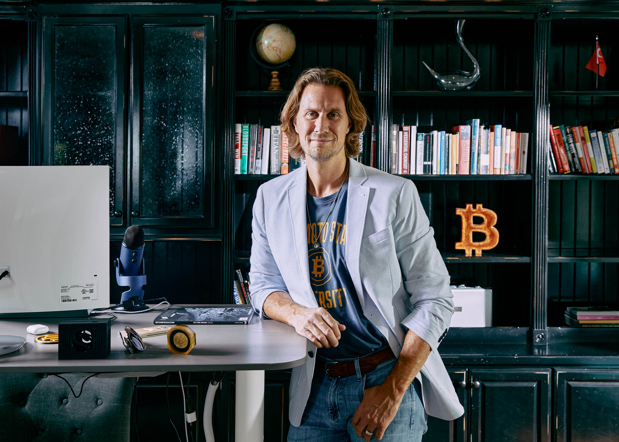 Cory Klippsten, CEO of Swan Bitcoin  | Los Angeles | Editorial and Commercial Photographer Patrick Strattner