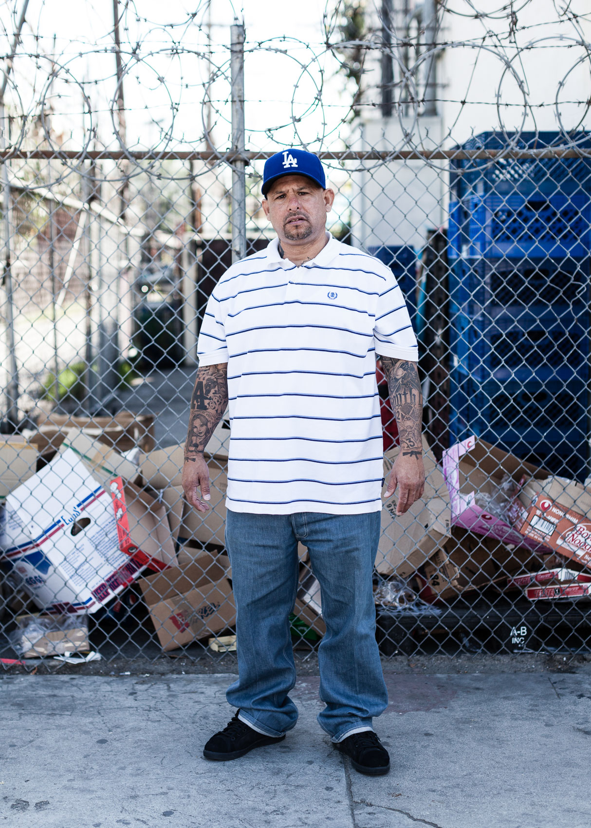 Alfred Lomas, former gang member | Los Angeles | Editorial and Commercial Photographer Patrick Strattner