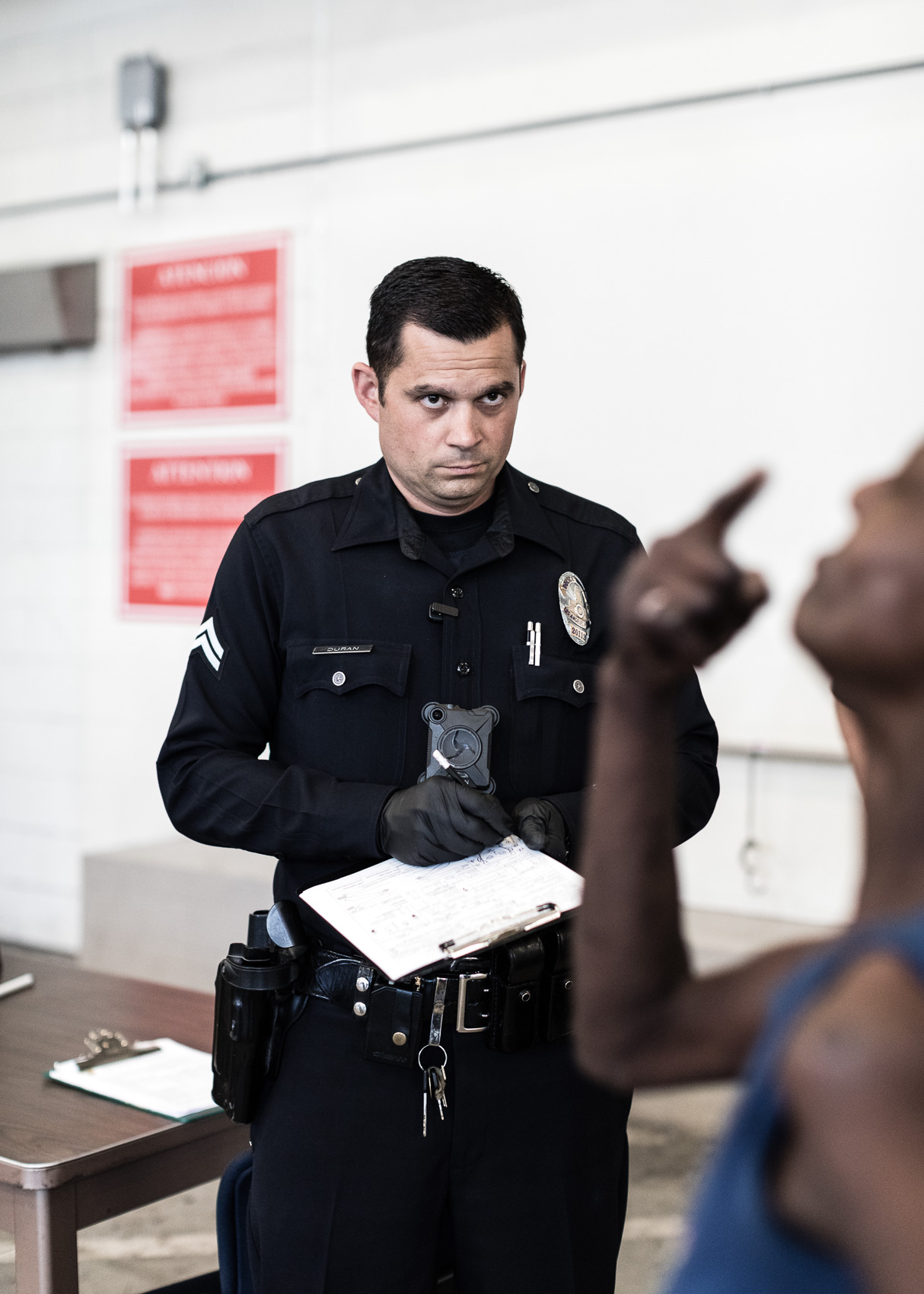 Anthony Duran, LAPD | Los Angeles | Editorial and Commercial Photographer Patrick Strattner