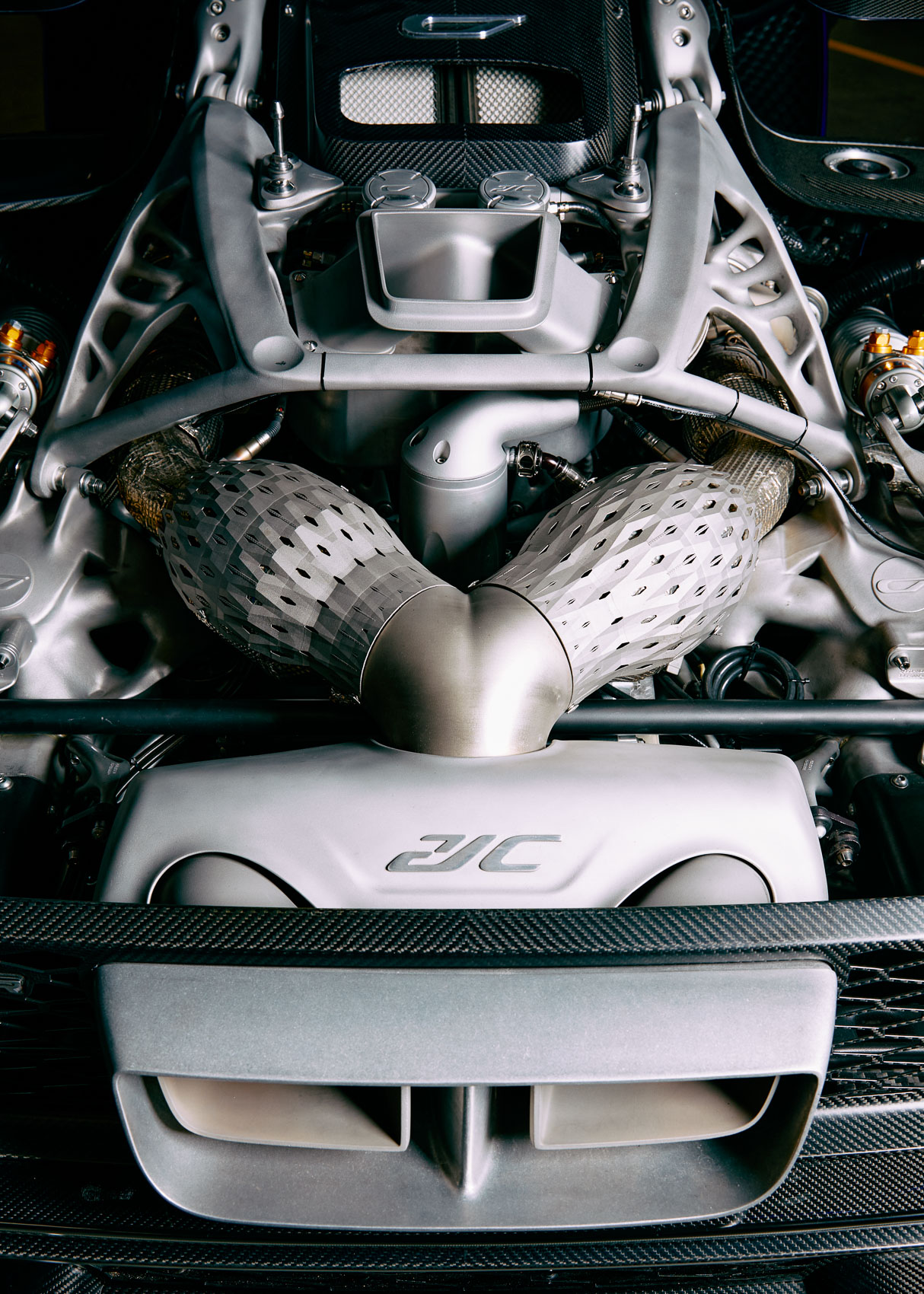 3D printed engine of of the 21C Hypercar | Los Angeles | Editorial and Commercial Photographer Patrick Strattner