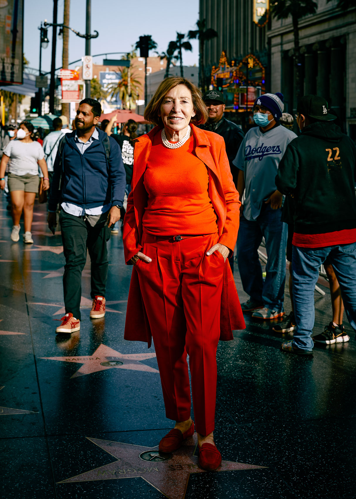 Frances Schoenberger, Hollywood correspondent for German media | Los Angeles | Editorial and Commercial Photographer Patrick Strattner