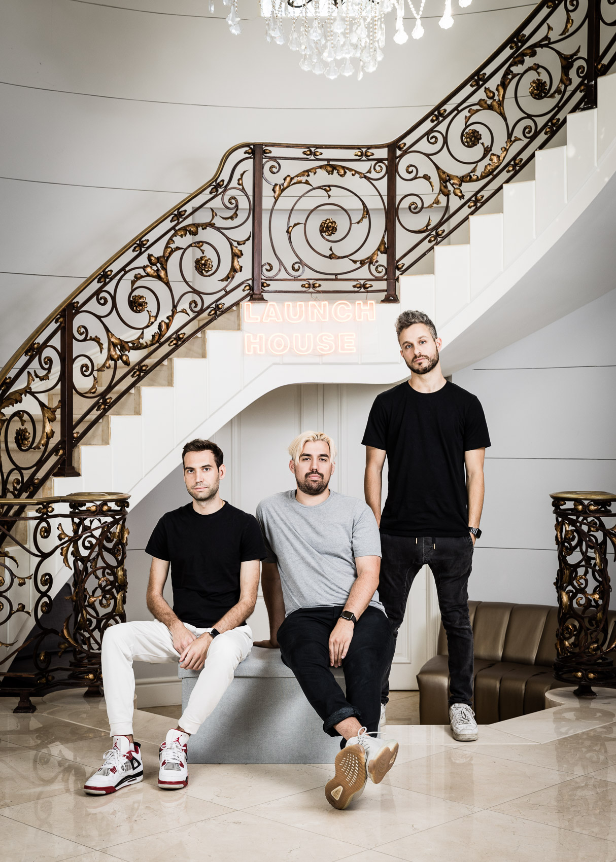 Jacob Peters, Michael Houck & Brett Goldstein, Founders of Launch House | Los Angeles | Editorial and Commercial Photographer Patrick Strattner