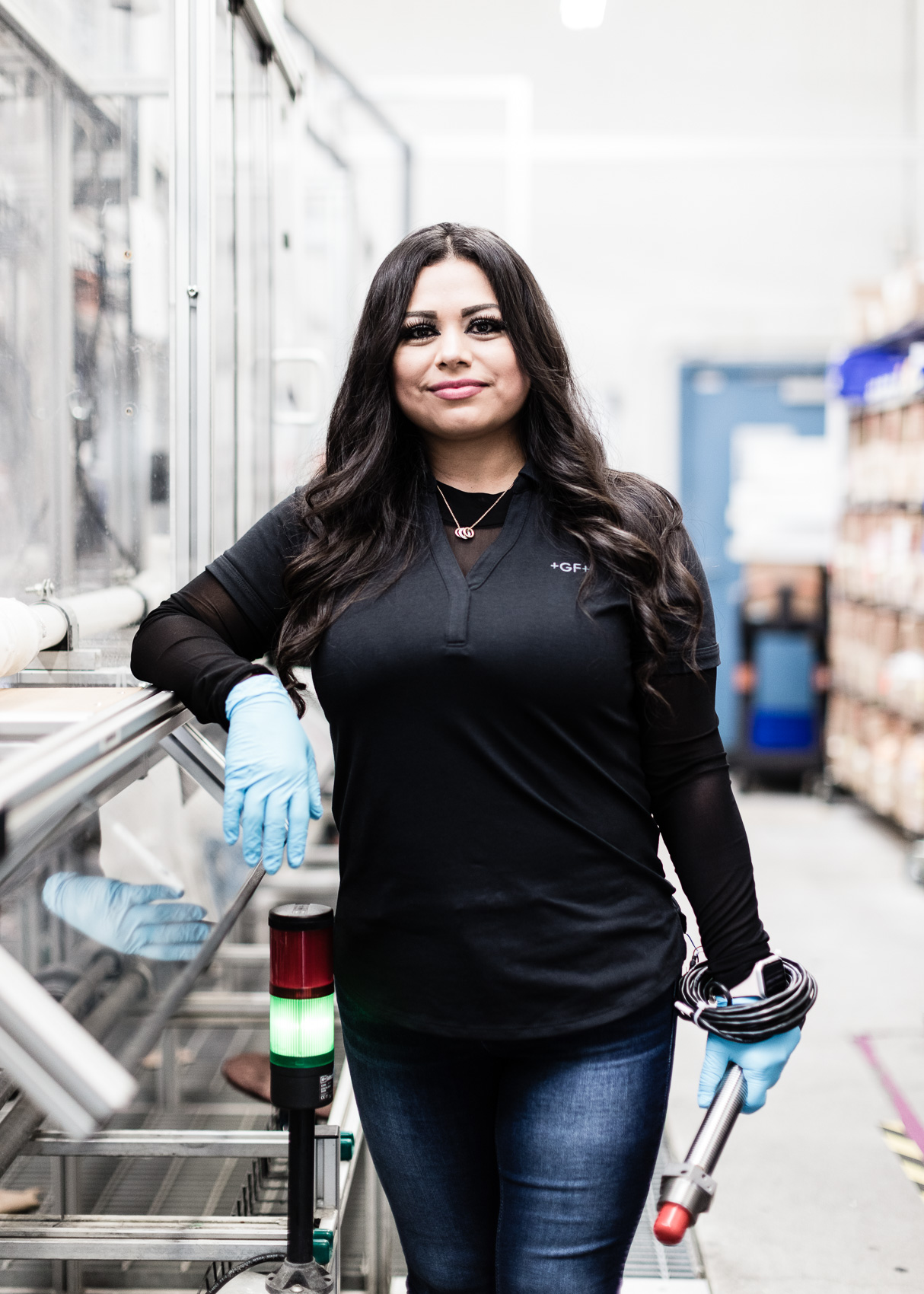 Martha Gil, Focus Factory Lead at GF Piping Systems | Los Angeles | Editorial and Commercial Photographer Patrick Strattner