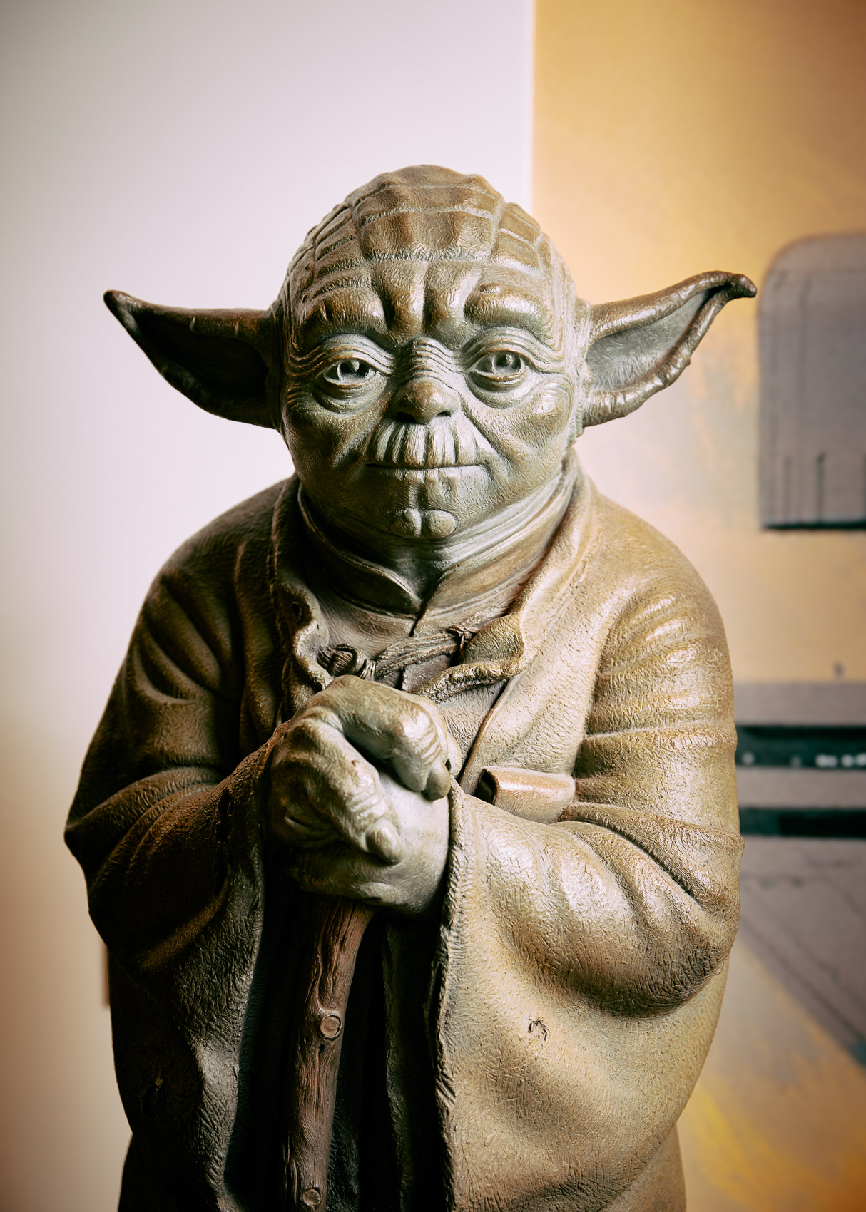 Yoda statue at  Lucasfilm | Los Angeles | Editorial and Commercial Photographer Patrick Strattner